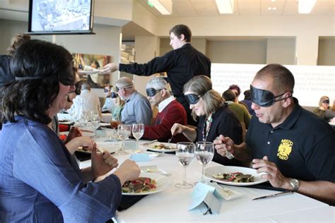 Students Create An Inclusive Culinary Experience Dining In The Dark At