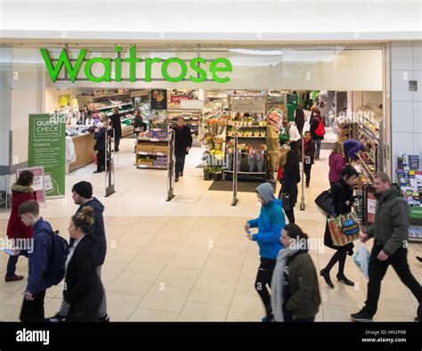 Waitrose Supermarket In Eldon Square Shopping Centre Newcastle Upon