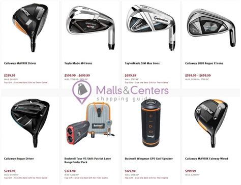Golf Galaxy Weekly Ad Valid From 11272021 To 12032021 Mallscenters