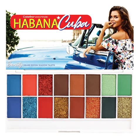 Habana Cuba Collection Shadow Palette C Colorinastore