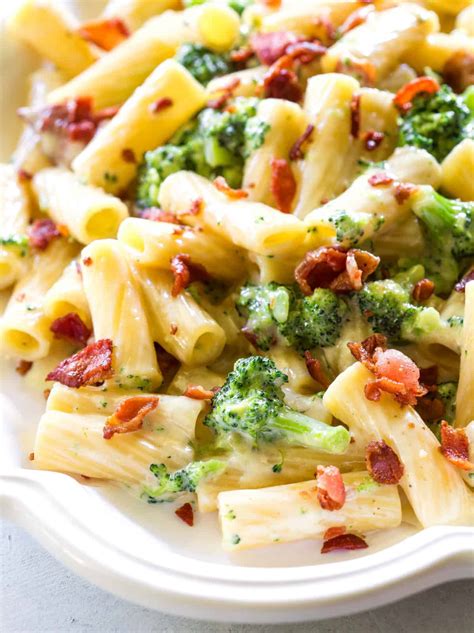 One Pot Bacon Broccoli Pasta The Girl Who Ate Everything