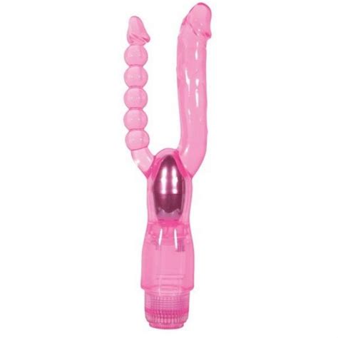 Adam Eve Dual Pleasure Vibe Pink Sex Toys At Adult Empire