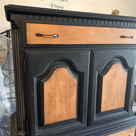 Sanding the entire antique chest of drawers is not necessary when you're using a very flat paint such as a homemade diy chalky paint primer. A $3.99 Thrift Store TV Cabinet Makeover - Christina Faye ...