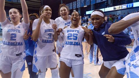 Video Unc Womens Basketball Completes Regular Season Sweep Of Duke 45 41 Highlights