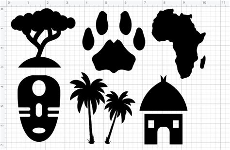 African Style Print Permanent Vinyl Stickers Wall Decal Wall Etsy