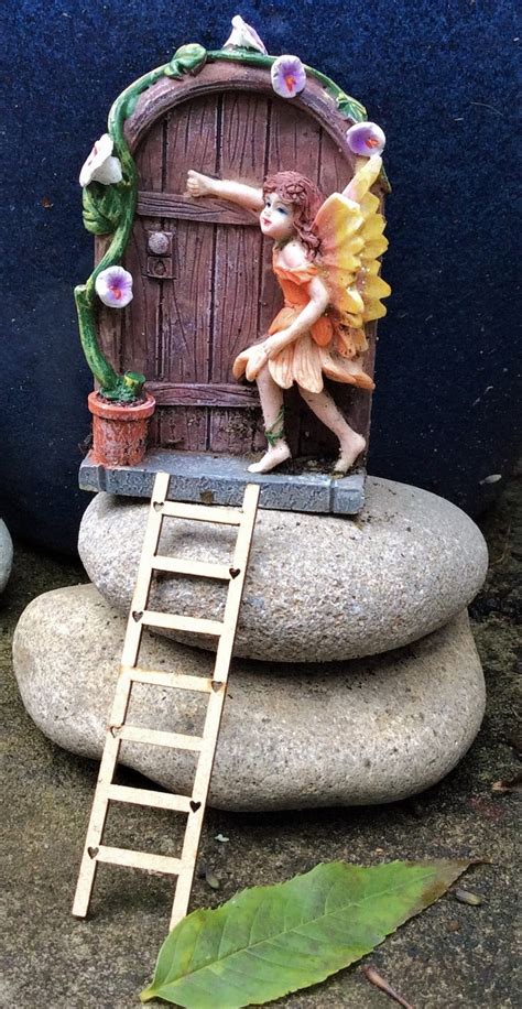 Fairy Ladder For Fairy Garden Fairy Door Fairy House Tiny Etsy