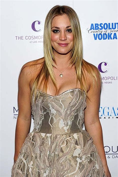 Kaley Cuoco Exposing Sexy Body And Huge Boobs In See Thru Blouse Porn