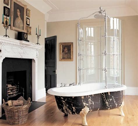 Sottini Calvari Idealcast Rain Bath British Colonial Bathroom