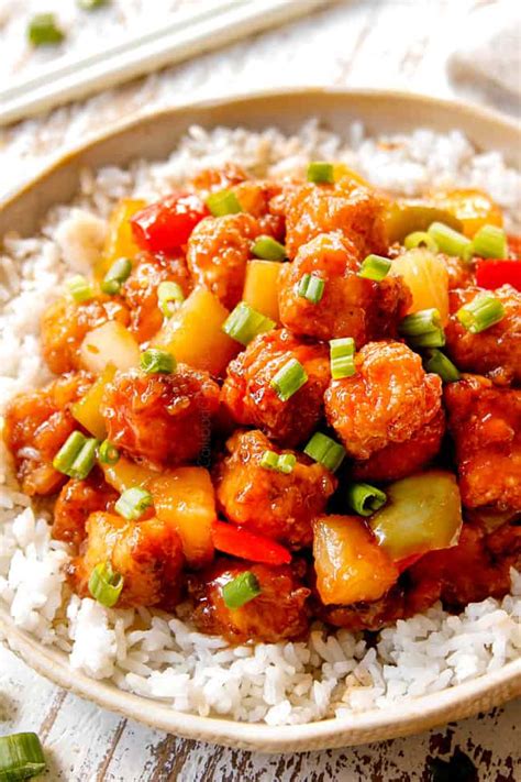 If you travel to china, you will probably be disappointed that you can only find the pork version in restaurants. BEST Sweet and Sour Chicken - BAKED OR PAN FRIED (Make ...
