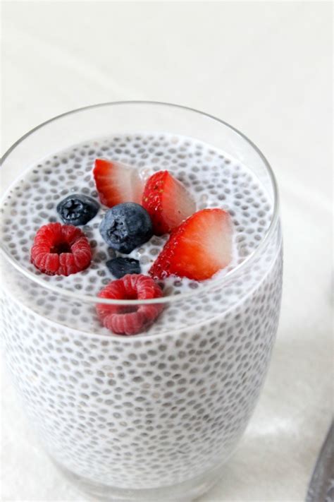 Vegan Triple Berry Chia Seed Pudding Natural Chow