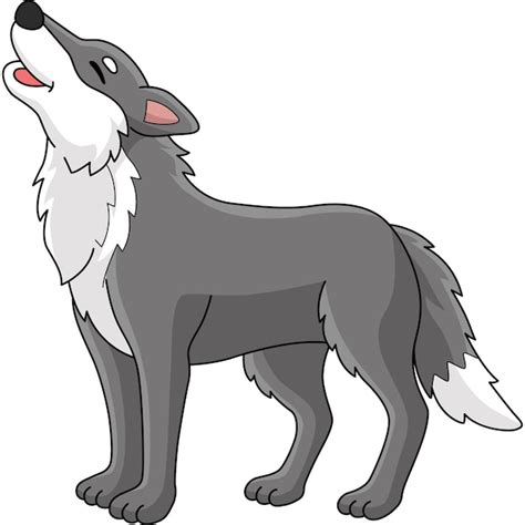 Wolf Clipart Black And White