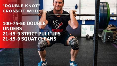 Double Knot Crossfit Wod Double Unders Strict Pull Ups Squat