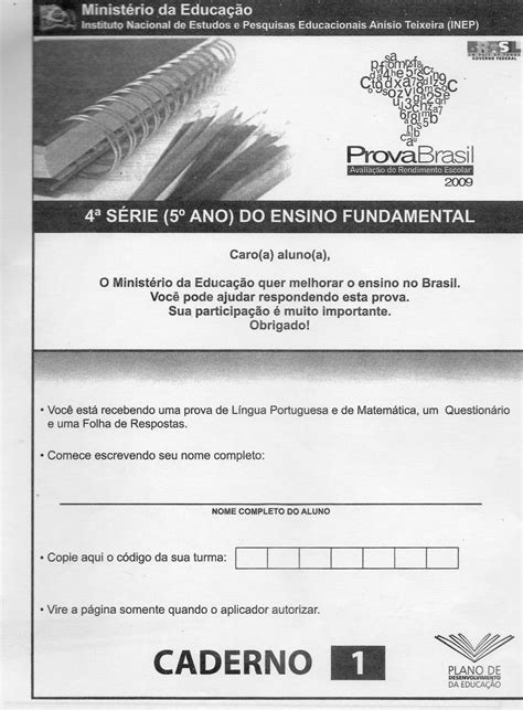 Arquivo Abc Prova Brasil 2009