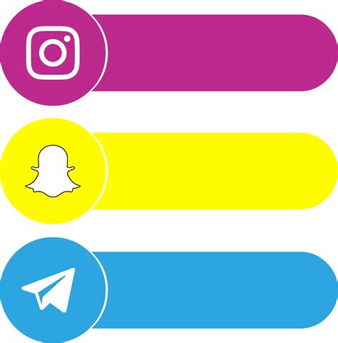 Download Icons Instagram Telegram Snapchat Svg Eps Psd Ai El Fonts