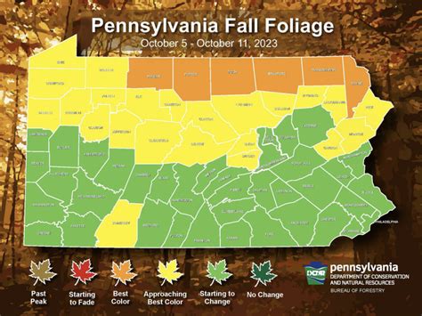 Fall Foliage Is Approaching Peak Color In Central Pennsylvania Heres