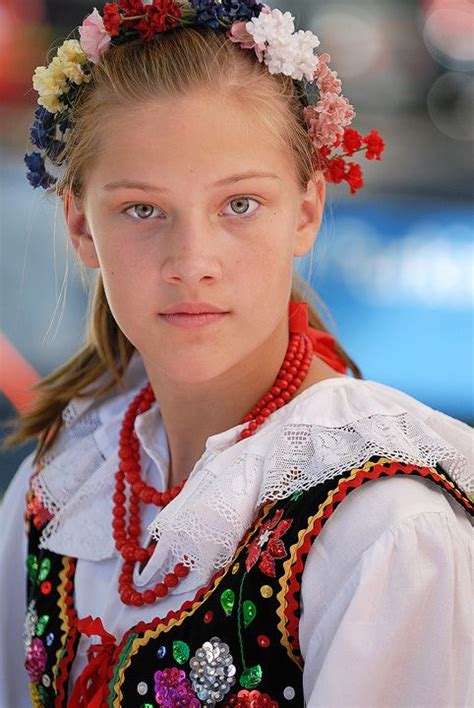 Polish Girl In Traditional Costume ~ I Wore One Very Much Like This