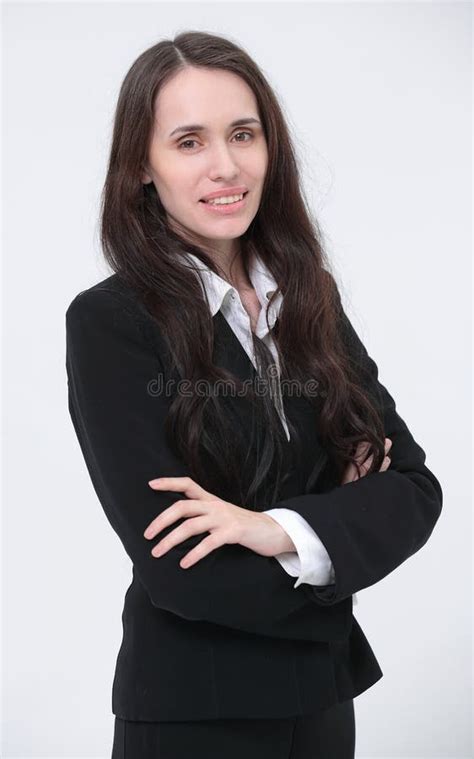 Portrait Of A Woman Lawyer In A Business Suit Stock Photo Image Of
