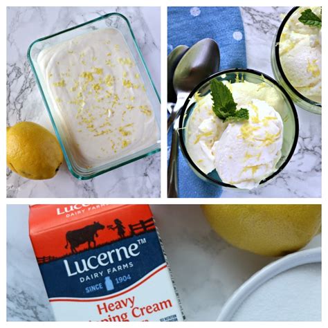 3 Ingredient No Churn Lemon Ice Cream Todays Creative Life