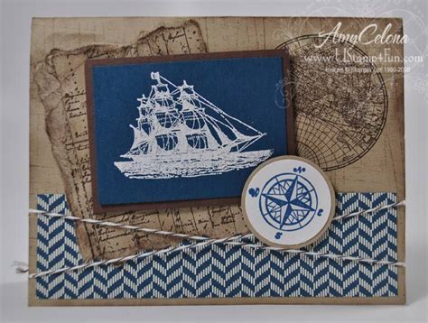 The Open Sea Father S Day Card Stamped Cards Nautical Cards