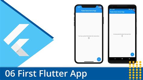 The goal of this series will be to create a set of tutorials that can be followed to go from no flutter web experience to being able to build a basic web application. Flutter Tutorial - 06 Build a First Flutter App - YouTube
