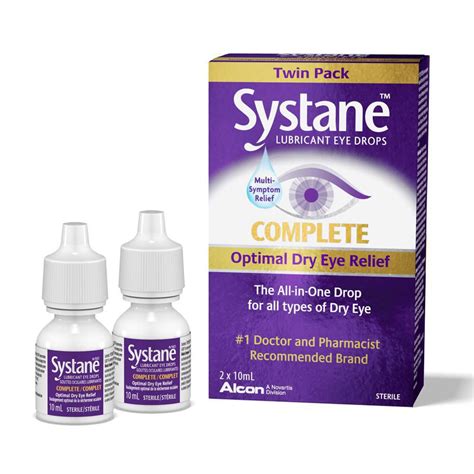 Systane® Complete Lubricant Eye Drops Twin Pack 2 X 10ml Walmart Canada