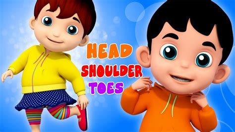Head Shoulder Knees And Toes Kindergarten Video Nursery Rhymes For