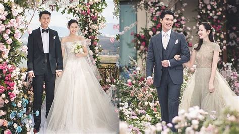 official wedding photos of hyun bin and son ye jin are nothing less than a fairytale bollywood