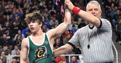 High School Wrestling North Country Wrestlers At The State Meet In