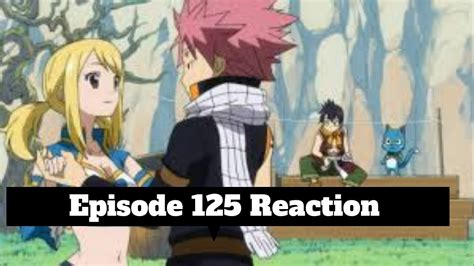 Fairy Tail Blind Reaction Episode 125 English Dubbed Recap YouTube