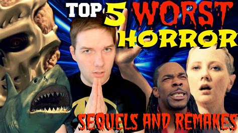 Top 5 Worst Horror Remakes And Sequels Youtube
