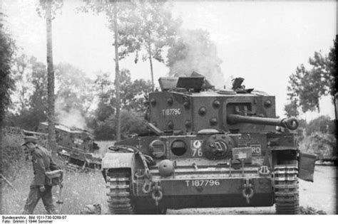 English Cromwell Tanks Destroyed By The Tiger And The Germ Flickr