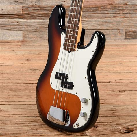 Fender American Standard Precision Bass Sunburst 1996 Chicago Music