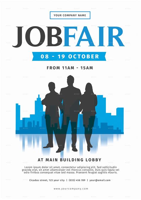 Job Fair Flyer Templates Free