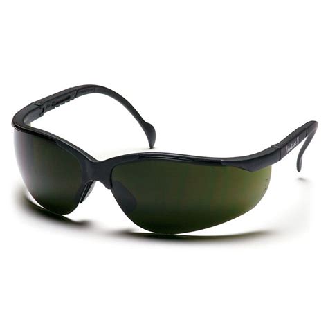 Pyramex Sb1850sf Venture Ii Safety Glasses Black Frame 50 Ir