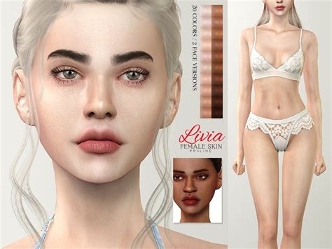 Praline The Sims Skin Sims Characters Sims Hot Sex Picture