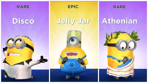 Minion Rush Disco Vs Jelly Jar Vs Athenian Youtube