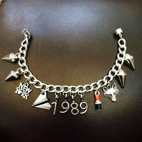 Taylor Swift 1989 Inspired Charm Bracelets Taylor Swift 1989 Taylor