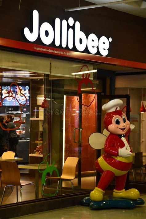 Jollibee Fast Food At Burjuman Shopping Mall In Dubai Uae Editorial