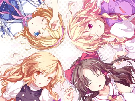 4 Meilleurs Amis Anime Girl Touhou Live Wallpaper 1600x1200 Wallpapertip