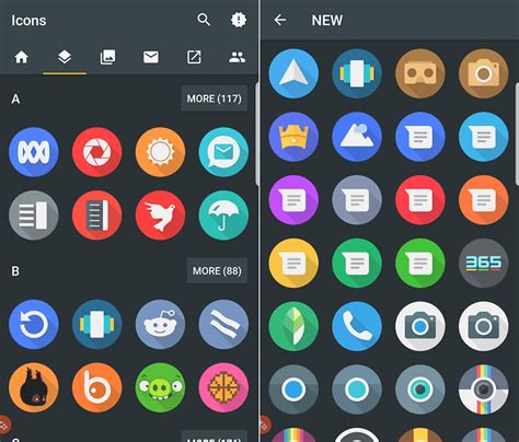 8 Best Icon Packs For Android Customization Heaven Androidpit