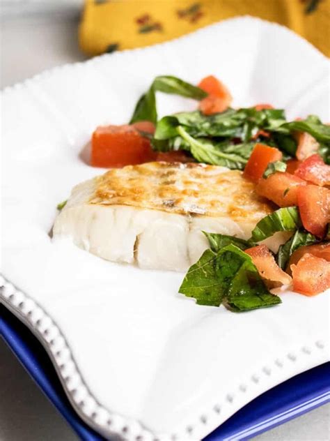 Delicious baked parmesan haddock is one of the best fast fish recipes you can have. Baked Haddock with Parmesan, Tomatoes & Basil | Recipe in ...