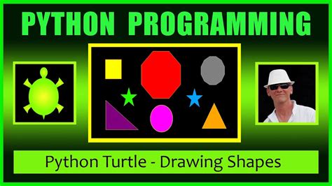 Python Turtle Graphics Drawing And Filling Shapes Python Beginners