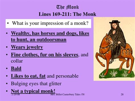 👍 Character Of Monk In Canterbury Tales Sparknotes The Canterbury