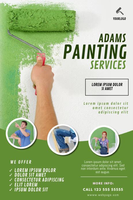 Copy Of Painting Business Flyer Template Postermywall