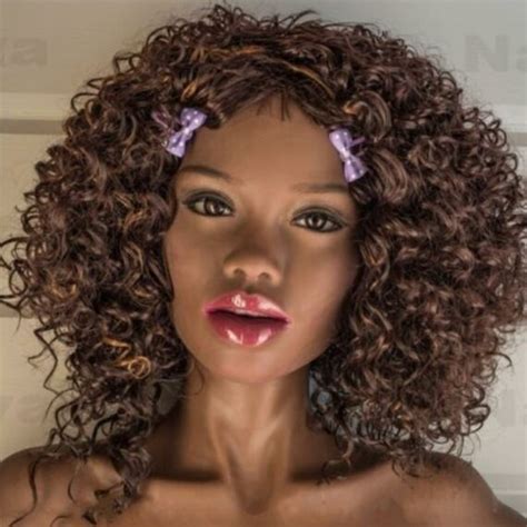 Luxury Elberta Curly Hair Black Sex Doll Us Stock Nakedoll