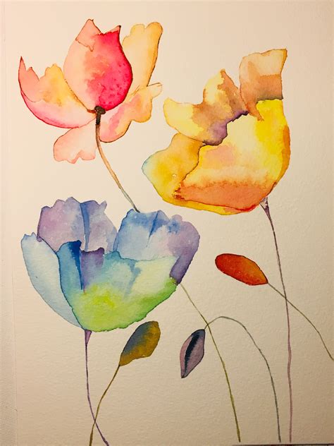 Easy Watercolor Flower Painting For Beginners Amanda Gregorys