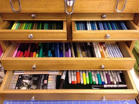 My New Pencilmarkerpen Box Scrapbook Room Craft Room Storage