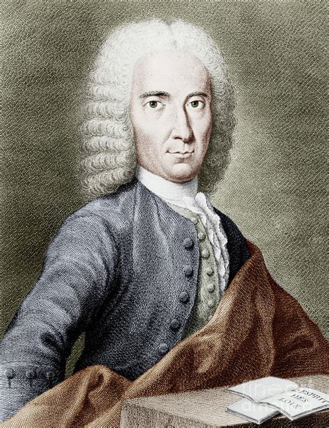 Charles Baron De Montesquieu 1689 1755 French Writer And Politician