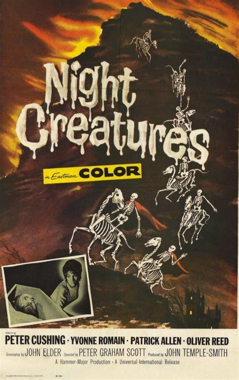 Night Creatures Captain Clegg 1962 Peter Cushing Dvd Classic