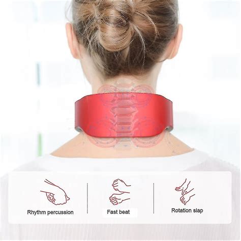 Neck Massager Treatment Neck And Shoulders Dual Trigger Point Roller Self Massage Tool Relief